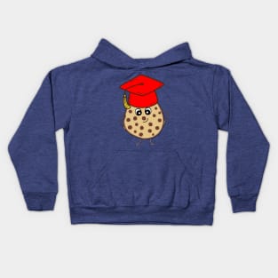 Funny Graduation Cookie, Class Of 2025 Kids Hoodie
